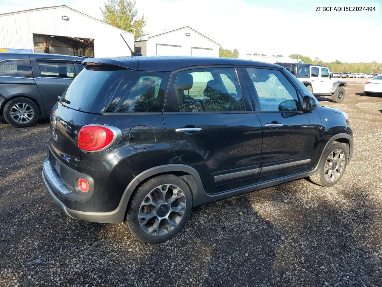 2014 Fiat 500L Trekking VIN: ZFBCFADH5EZ024494 Lot: 73215814