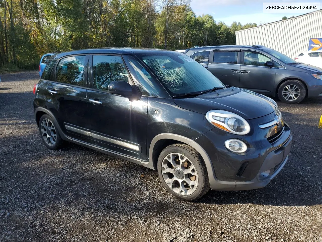 2014 Fiat 500L Trekking VIN: ZFBCFADH5EZ024494 Lot: 73215814