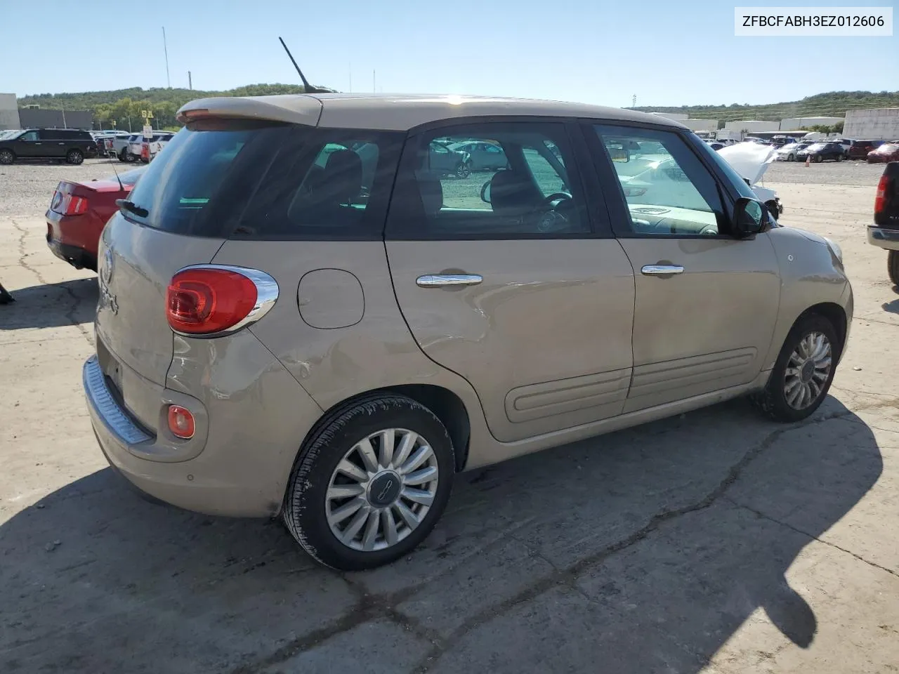 2014 Fiat 500L Easy VIN: ZFBCFABH3EZ012606 Lot: 73692654