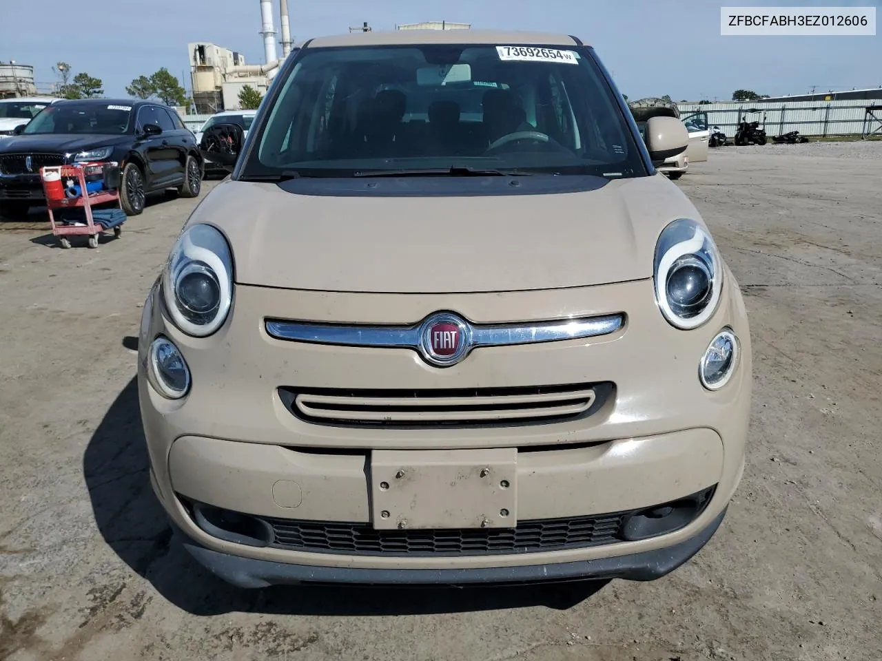 2014 Fiat 500L Easy VIN: ZFBCFABH3EZ012606 Lot: 73692654