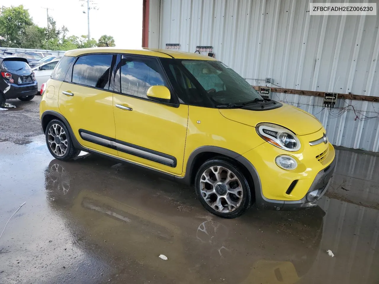 ZFBCFADH2EZ006230 2014 Fiat 500L Trekking