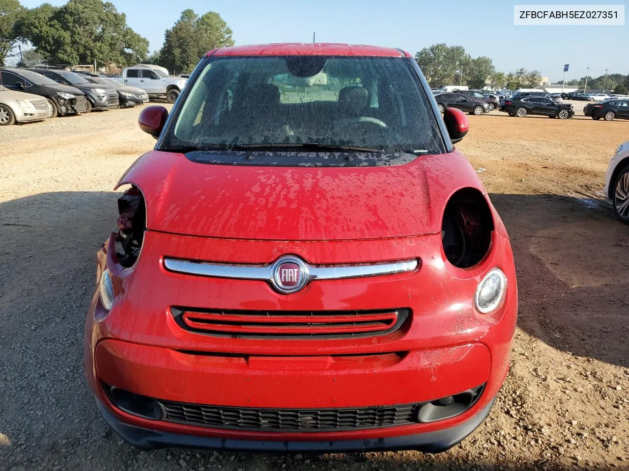 2014 Fiat 500L Easy VIN: ZFBCFABH5EZ027351 Lot: 74396004