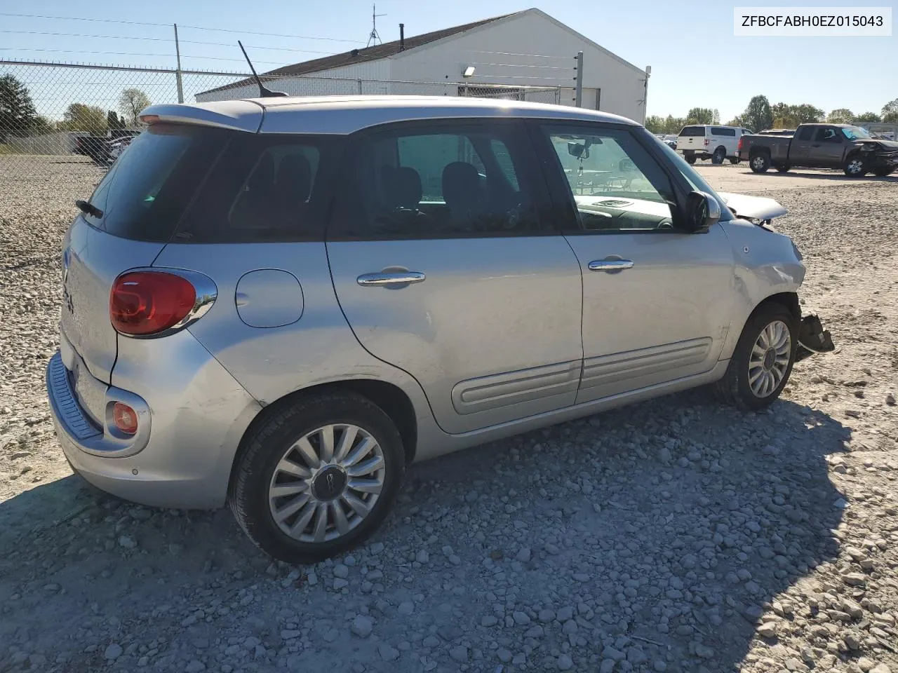 2014 Fiat 500L Easy VIN: ZFBCFABH0EZ015043 Lot: 74581874