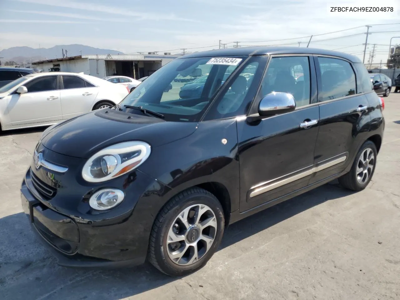 2014 Fiat 500L Lounge VIN: ZFBCFACH9EZ004878 Lot: 75235434