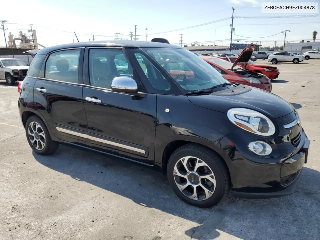 2014 Fiat 500L Lounge VIN: ZFBCFACH9EZ004878 Lot: 75235434