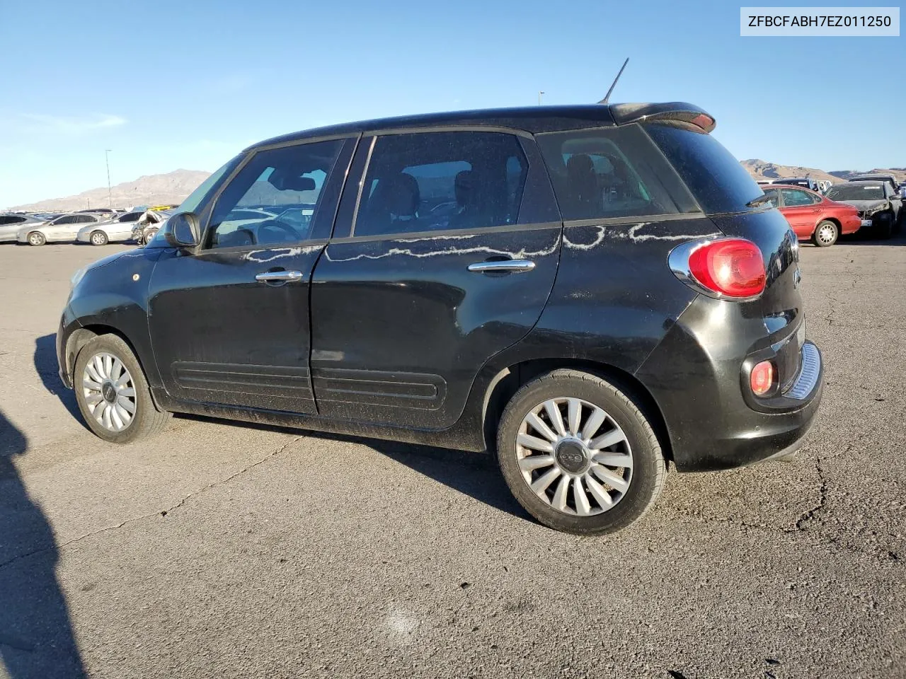 2014 Fiat 500L Easy VIN: ZFBCFABH7EZ011250 Lot: 75269934