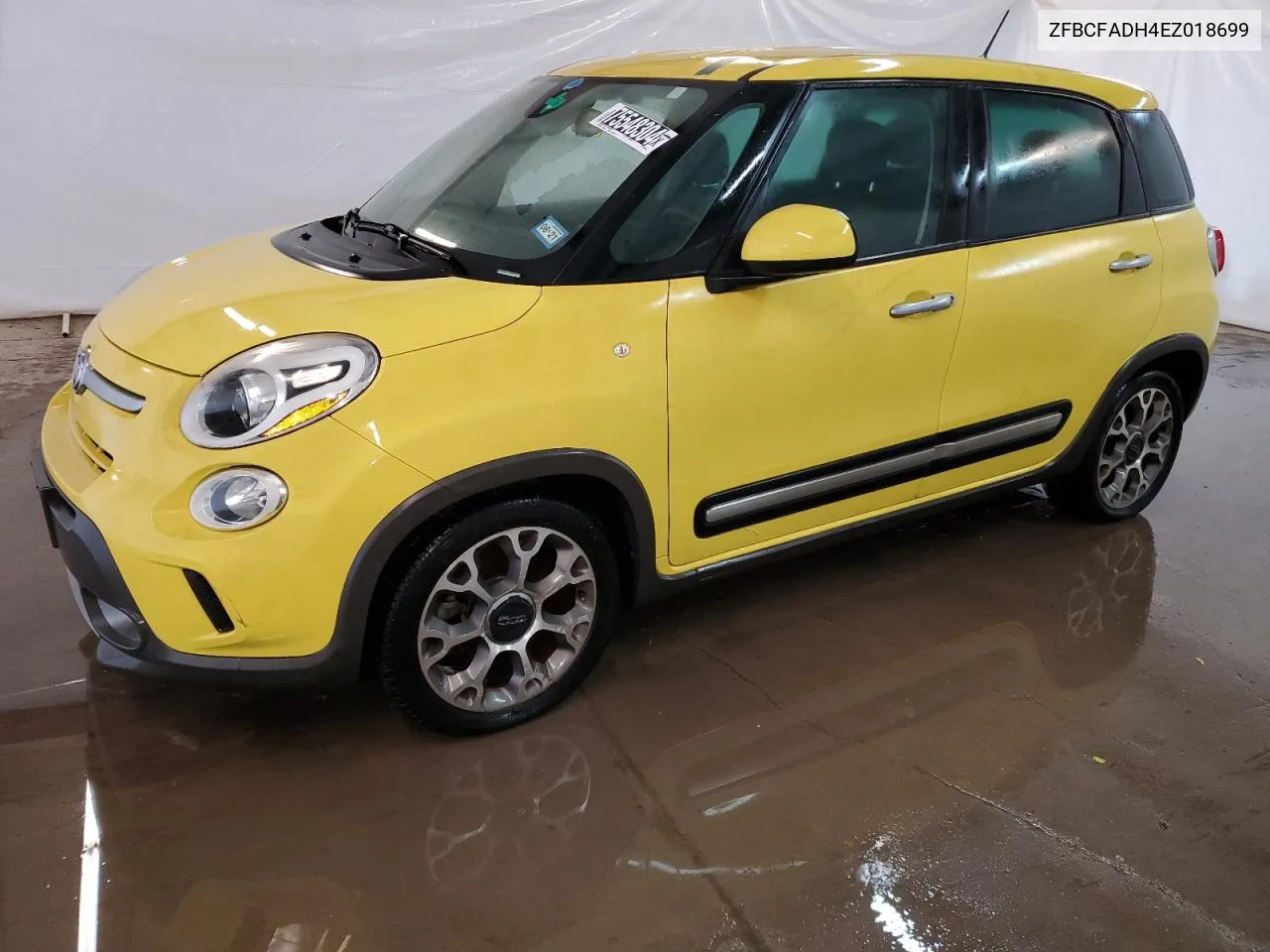 2014 Fiat 500L Trekking VIN: ZFBCFADH4EZ018699 Lot: 75548304