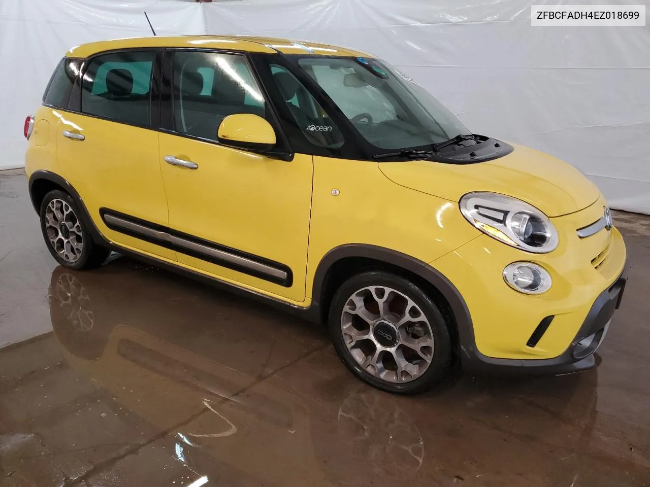 2014 Fiat 500L Trekking VIN: ZFBCFADH4EZ018699 Lot: 75548304