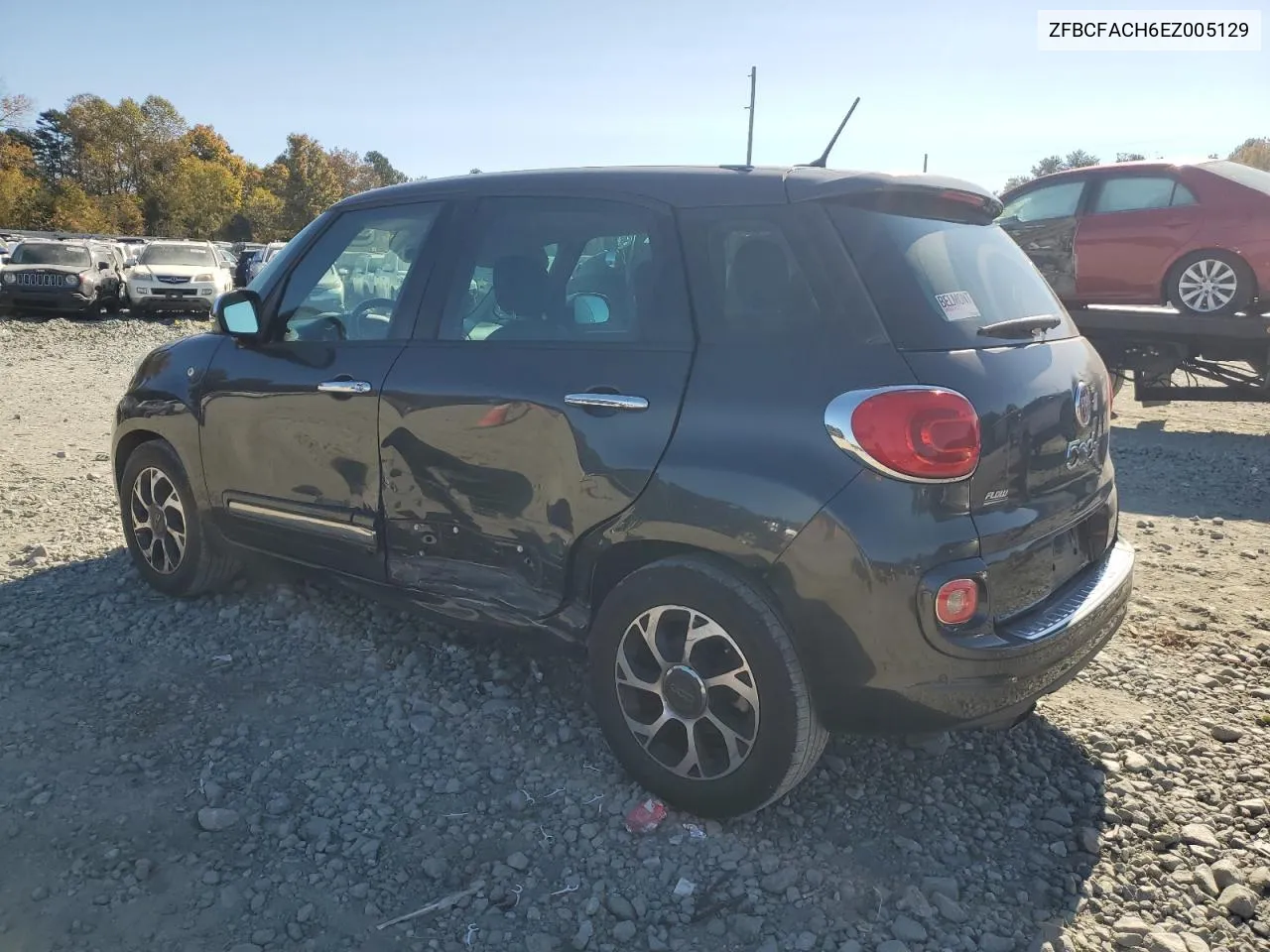 2014 Fiat 500L Lounge VIN: ZFBCFACH6EZ005129 Lot: 75875394