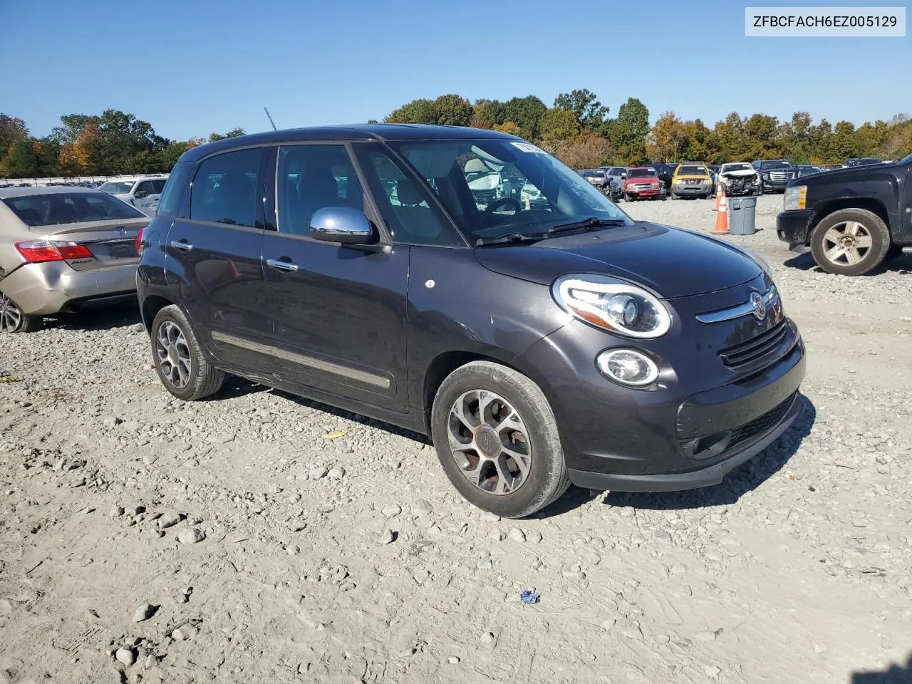 2014 Fiat 500L Lounge VIN: ZFBCFACH6EZ005129 Lot: 75875394