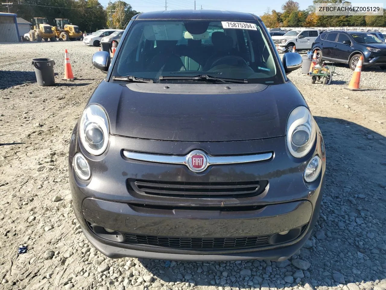 2014 Fiat 500L Lounge VIN: ZFBCFACH6EZ005129 Lot: 75875394