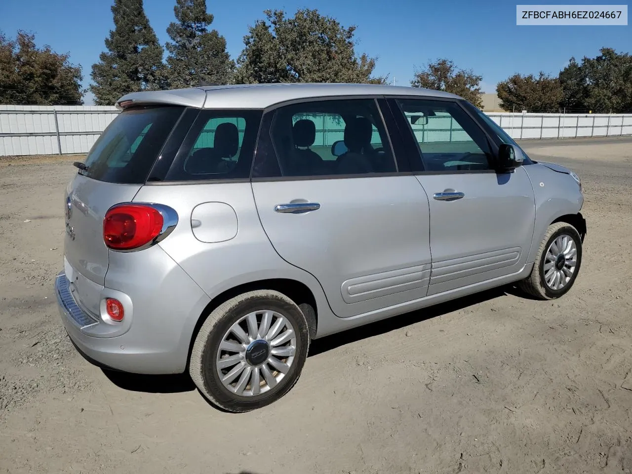 2014 Fiat 500L Easy VIN: ZFBCFABH6EZ024667 Lot: 75938254