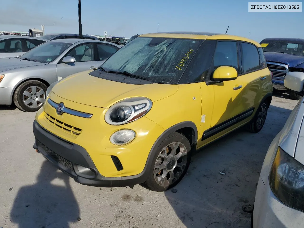 2014 Fiat 500L Trekking VIN: ZFBCFADH8EZ013585 Lot: 76193764