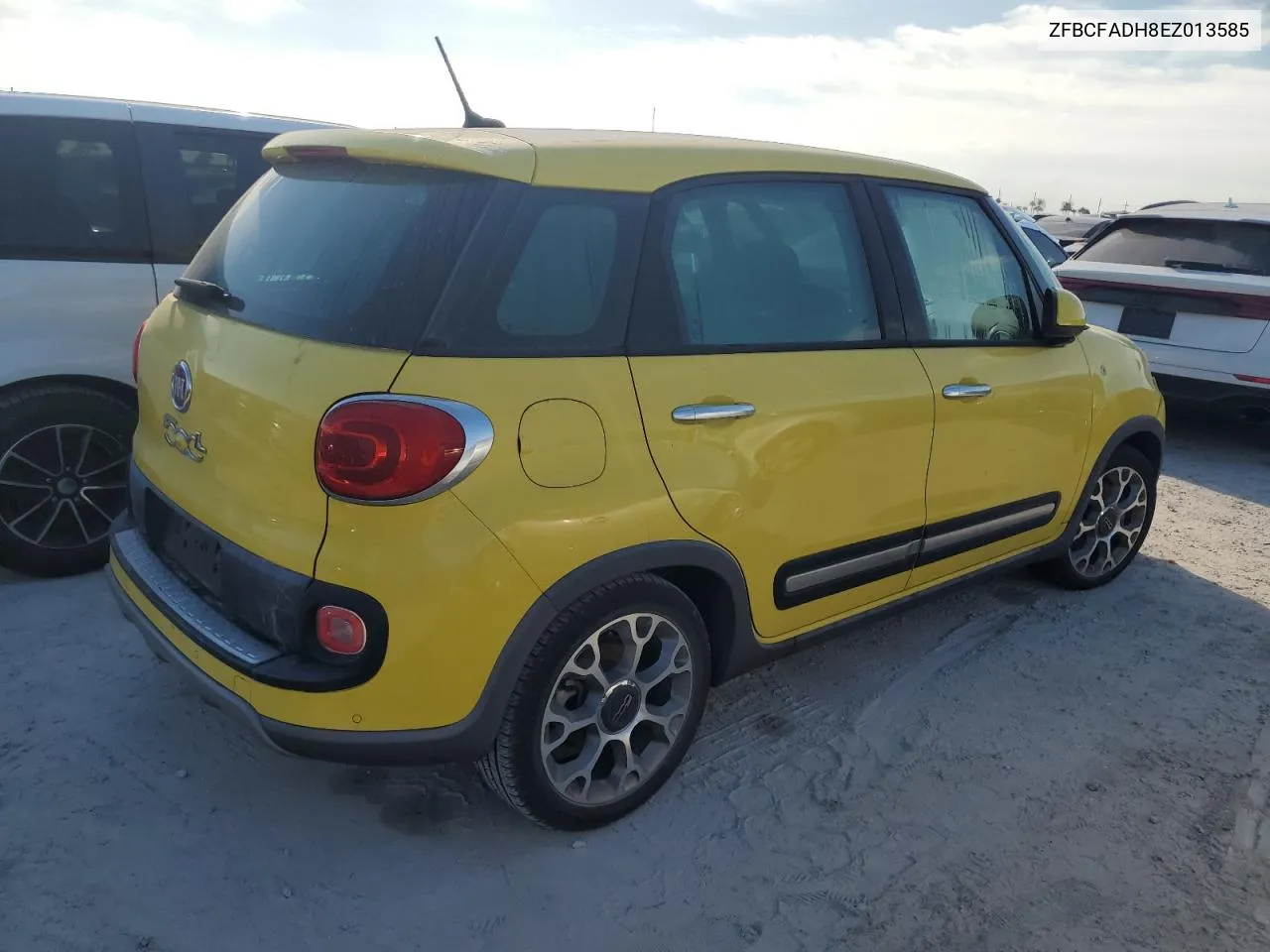 2014 Fiat 500L Trekking VIN: ZFBCFADH8EZ013585 Lot: 76193764