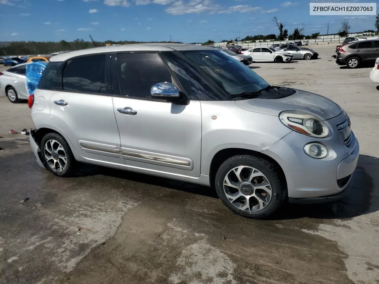 2014 Fiat 500L Lounge VIN: ZFBCFACH1EZ007063 Lot: 76325754