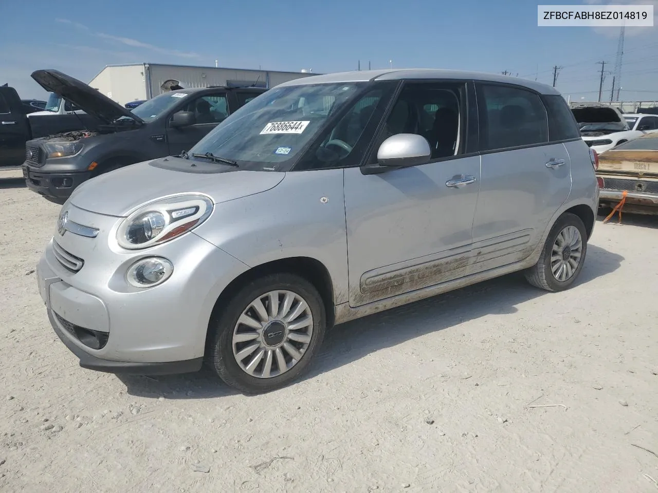 2014 Fiat 500L Easy VIN: ZFBCFABH8EZ014819 Lot: 76886644