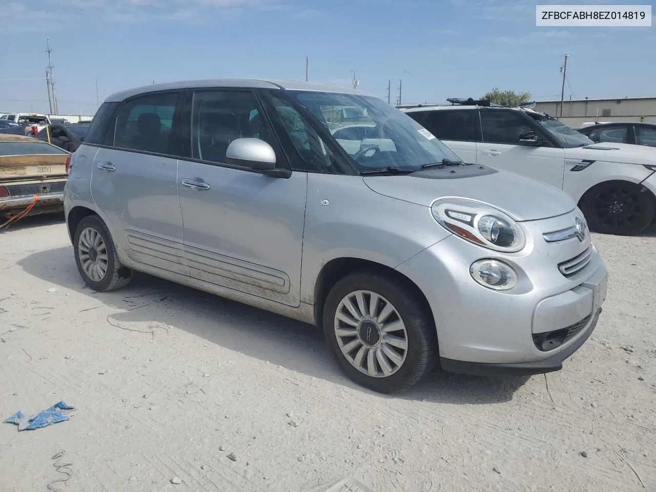 2014 Fiat 500L Easy VIN: ZFBCFABH8EZ014819 Lot: 76886644