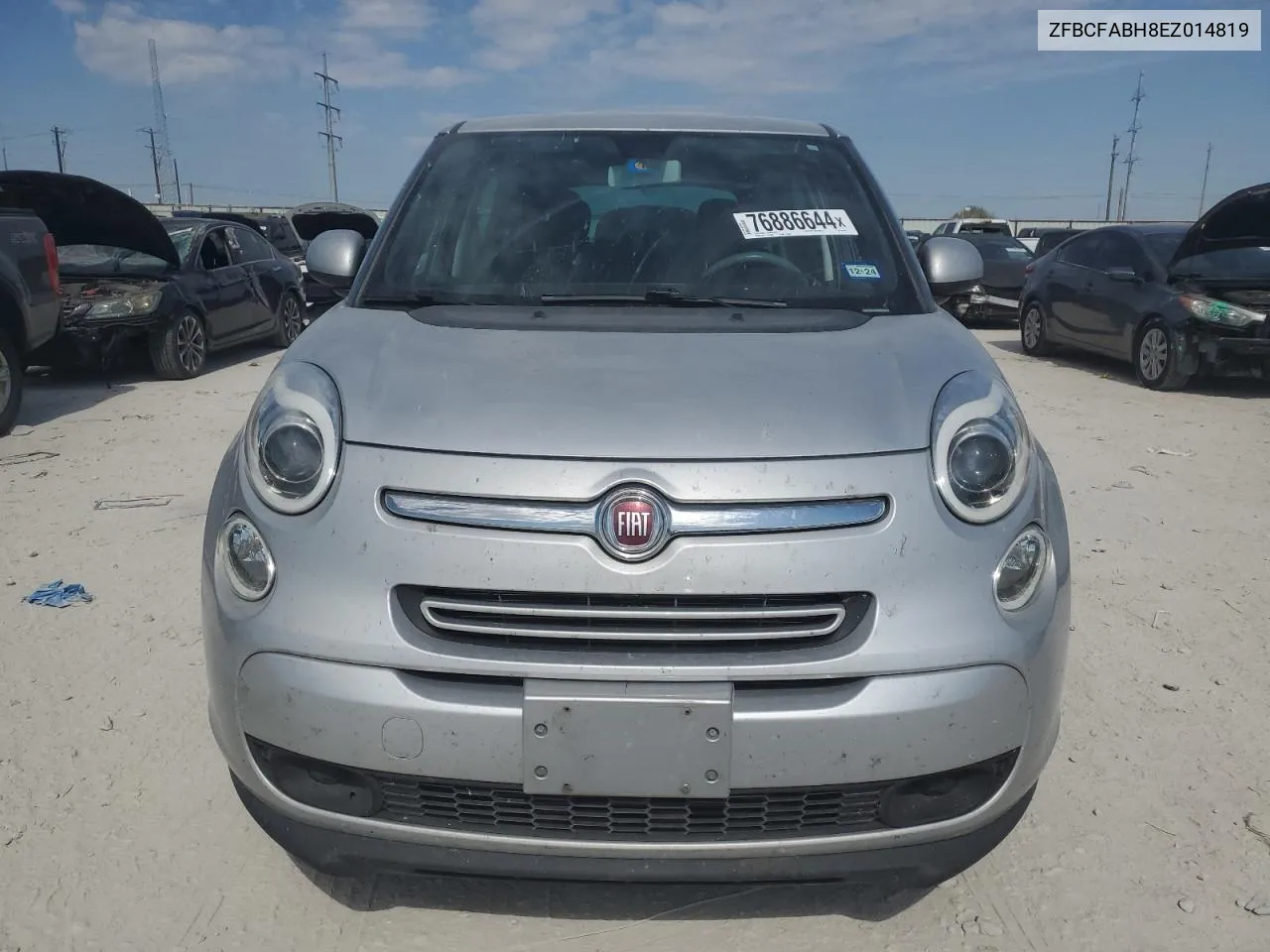 2014 Fiat 500L Easy VIN: ZFBCFABH8EZ014819 Lot: 76886644