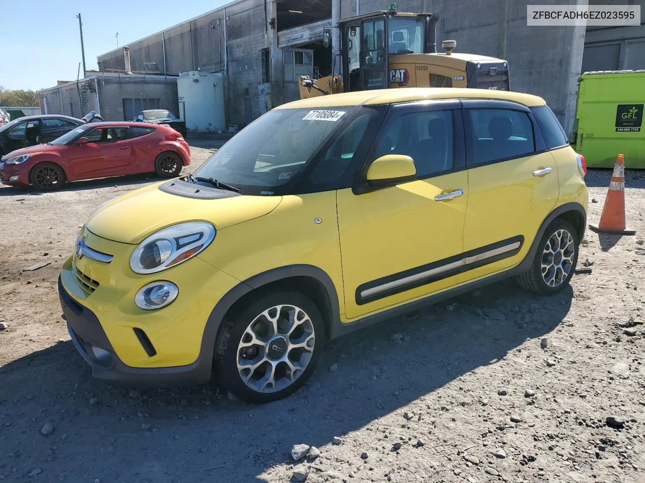 2014 Fiat 500L Trekking VIN: ZFBCFADH6EZ023595 Lot: 77105084