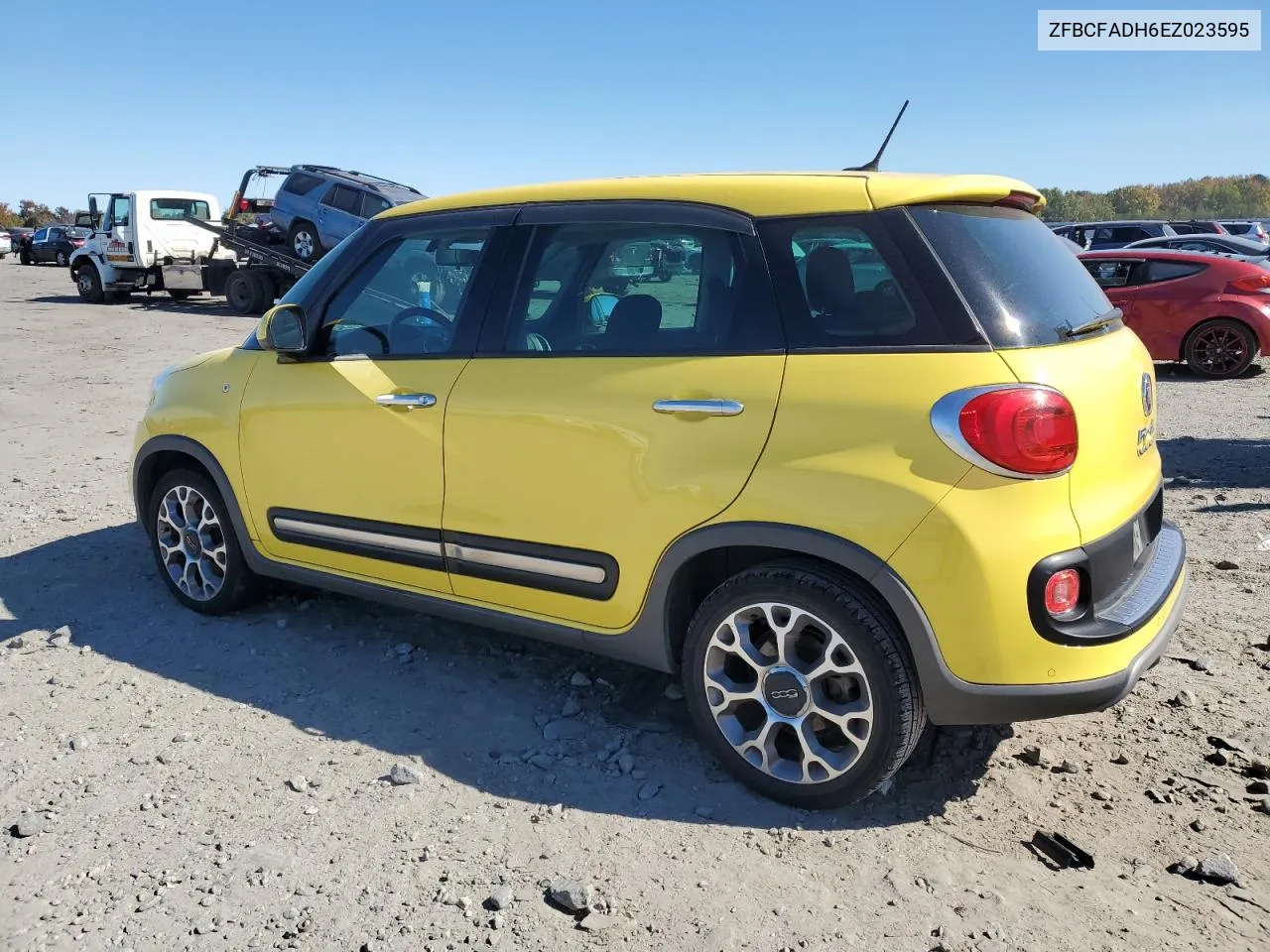 2014 Fiat 500L Trekking VIN: ZFBCFADH6EZ023595 Lot: 77105084