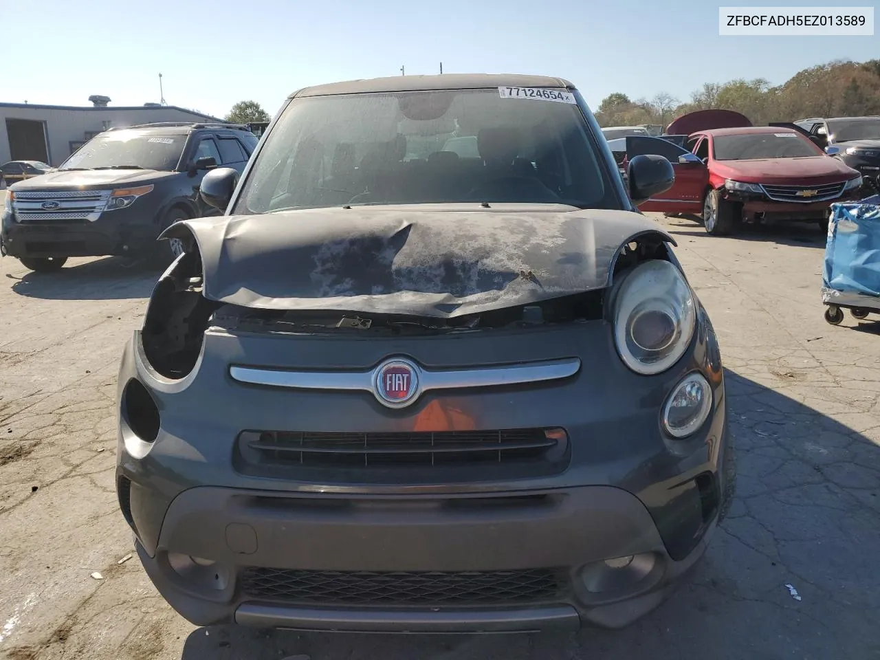 2014 Fiat 500L Trekking VIN: ZFBCFADH5EZ013589 Lot: 77124654