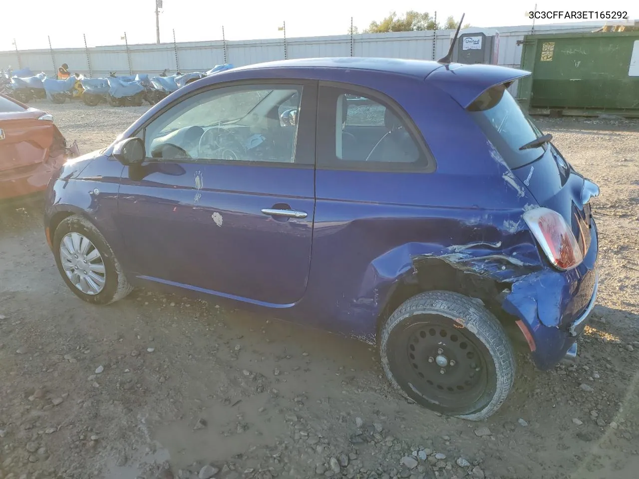 3C3CFFAR3ET165292 2014 Fiat 500 Pop