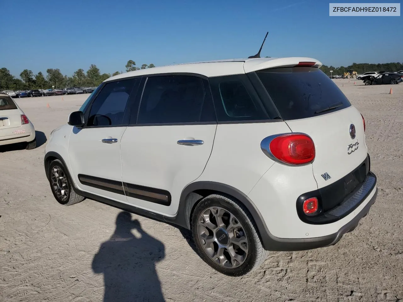 2014 Fiat 500L Trekking VIN: ZFBCFADH9EZ018472 Lot: 77189464