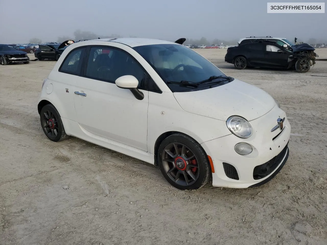 2014 Fiat 500 Abarth VIN: 3C3CFFFH9ET165054 Lot: 77609124