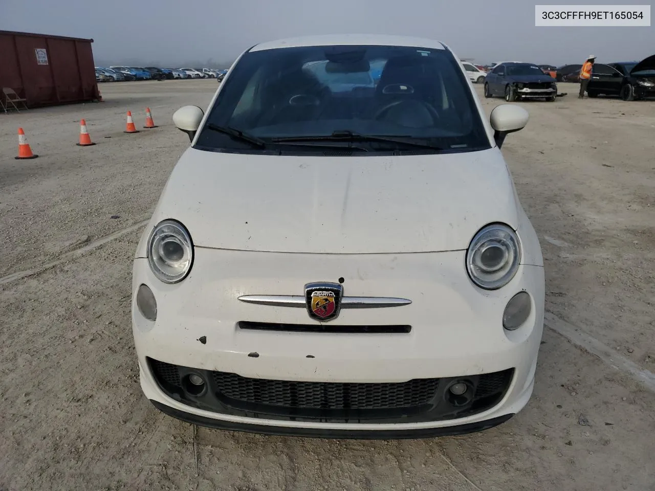 2014 Fiat 500 Abarth VIN: 3C3CFFFH9ET165054 Lot: 77609124