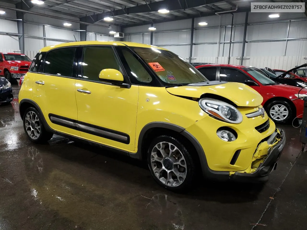 2014 Fiat 500L Trekking VIN: ZFBCFADH9EZ028757 Lot: 77697094