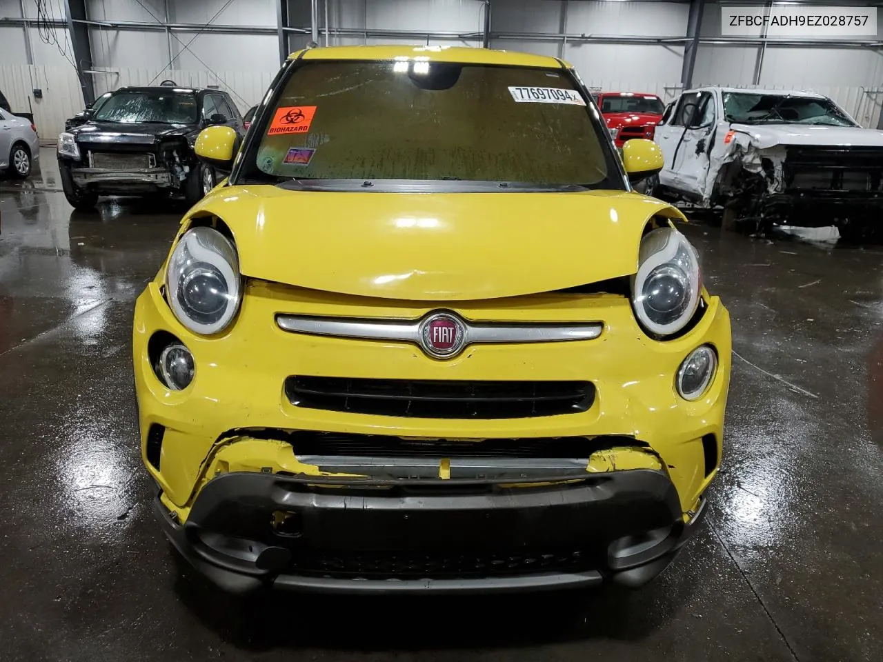 2014 Fiat 500L Trekking VIN: ZFBCFADH9EZ028757 Lot: 77697094