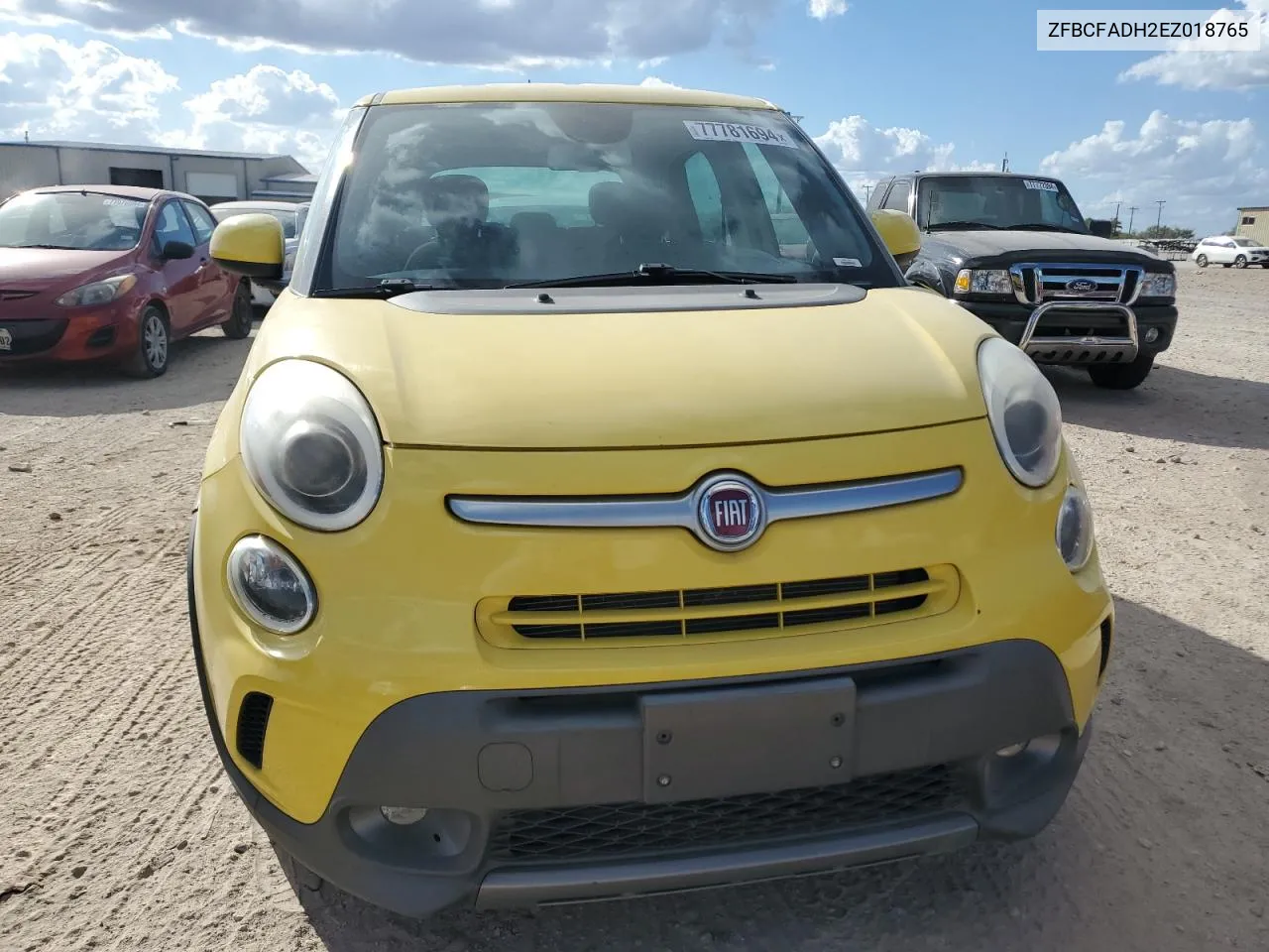 2014 Fiat 500L Trekking VIN: ZFBCFADH2EZ018765 Lot: 77781694