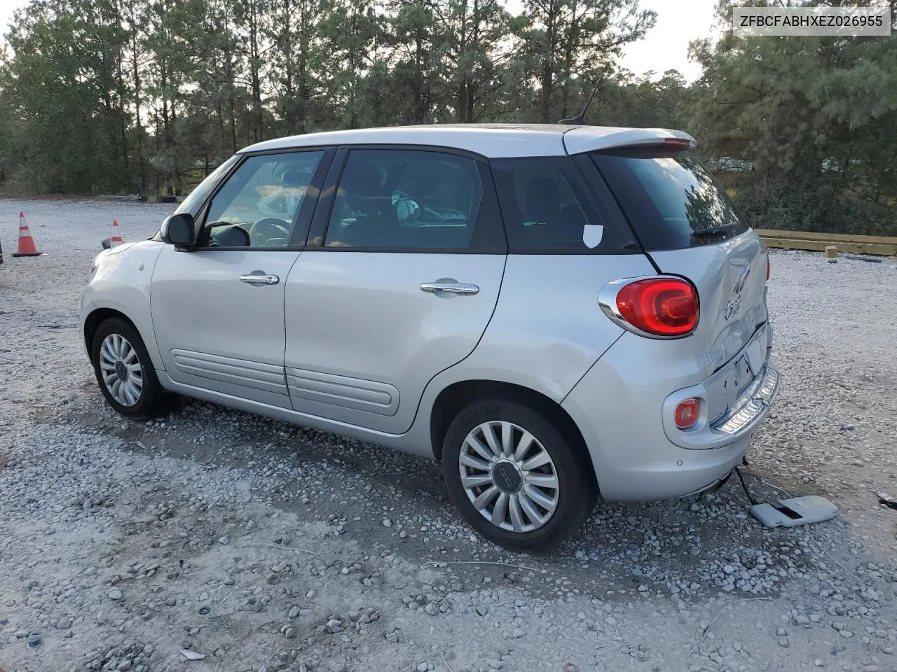 2014 Fiat 500L Easy VIN: ZFBCFABHXEZ026955 Lot: 78089154