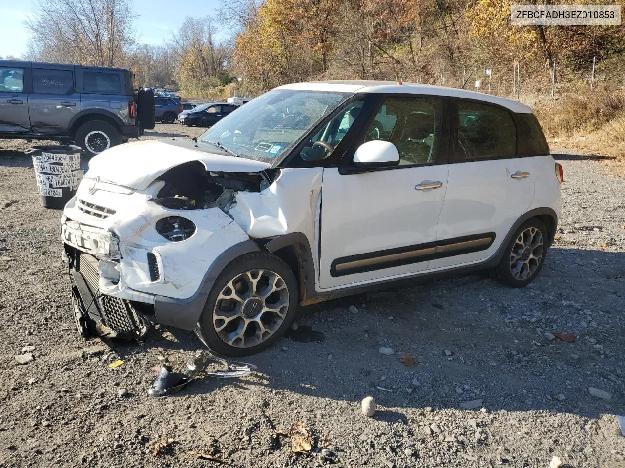 2014 Fiat 500L Trekking VIN: ZFBCFADH3EZ010853 Lot: 78305134