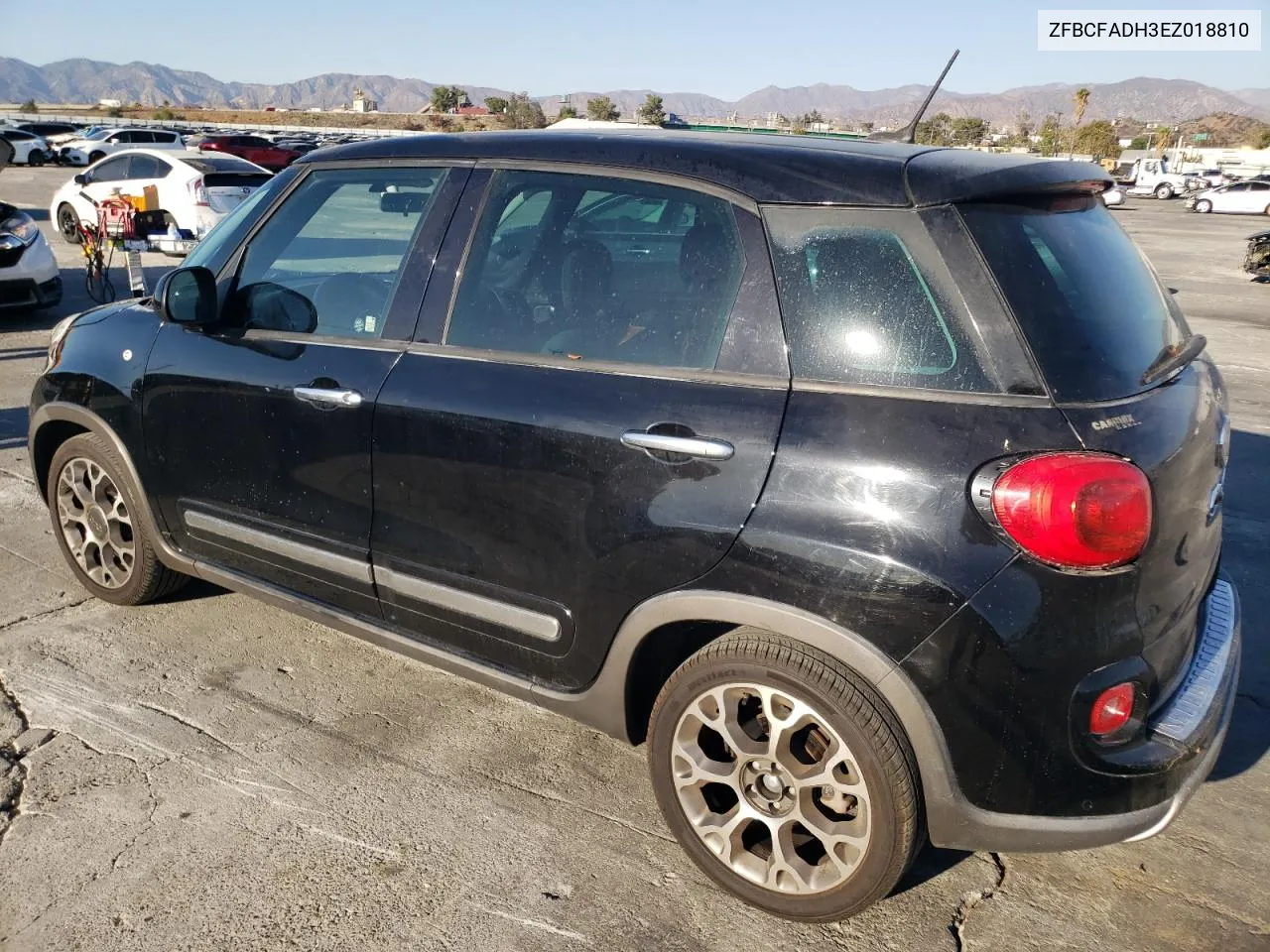 2014 Fiat 500L Trekking VIN: ZFBCFADH3EZ018810 Lot: 78833464