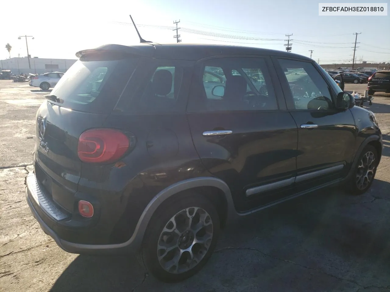 2014 Fiat 500L Trekking VIN: ZFBCFADH3EZ018810 Lot: 78833464