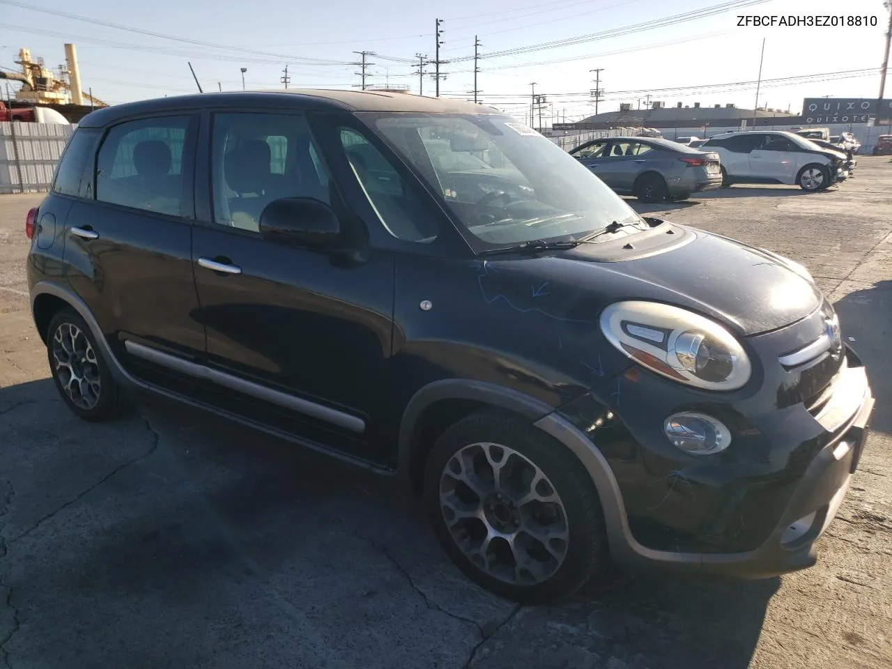 2014 Fiat 500L Trekking VIN: ZFBCFADH3EZ018810 Lot: 78833464