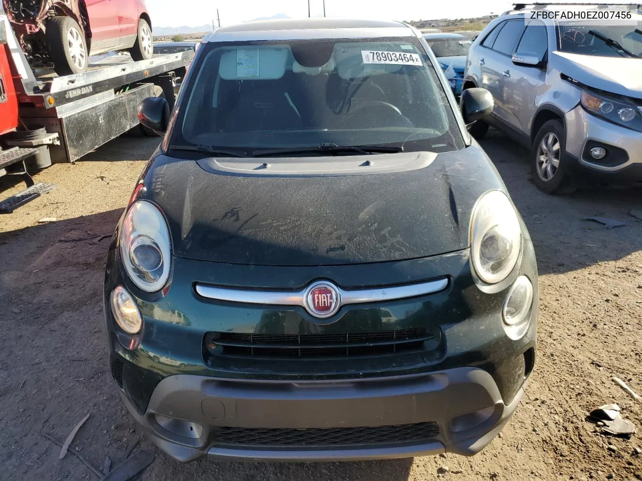 2014 Fiat 500L Trekking VIN: ZFBCFADH0EZ007456 Lot: 78903464