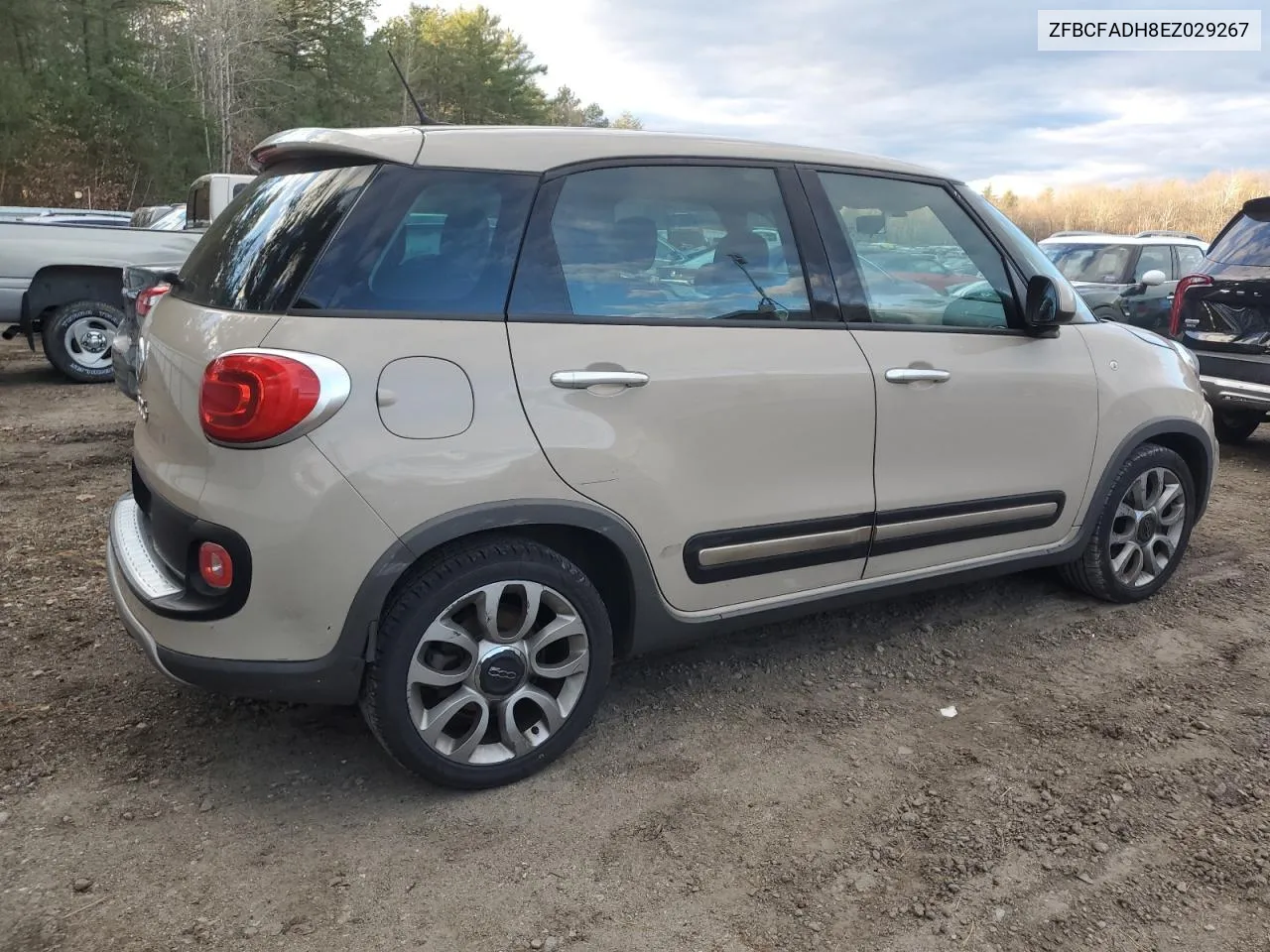 2014 Fiat 500L Trekking VIN: ZFBCFADH8EZ029267 Lot: 79123434