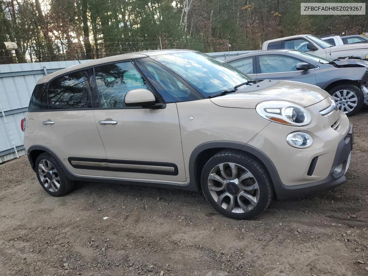 2014 Fiat 500L Trekking VIN: ZFBCFADH8EZ029267 Lot: 79123434