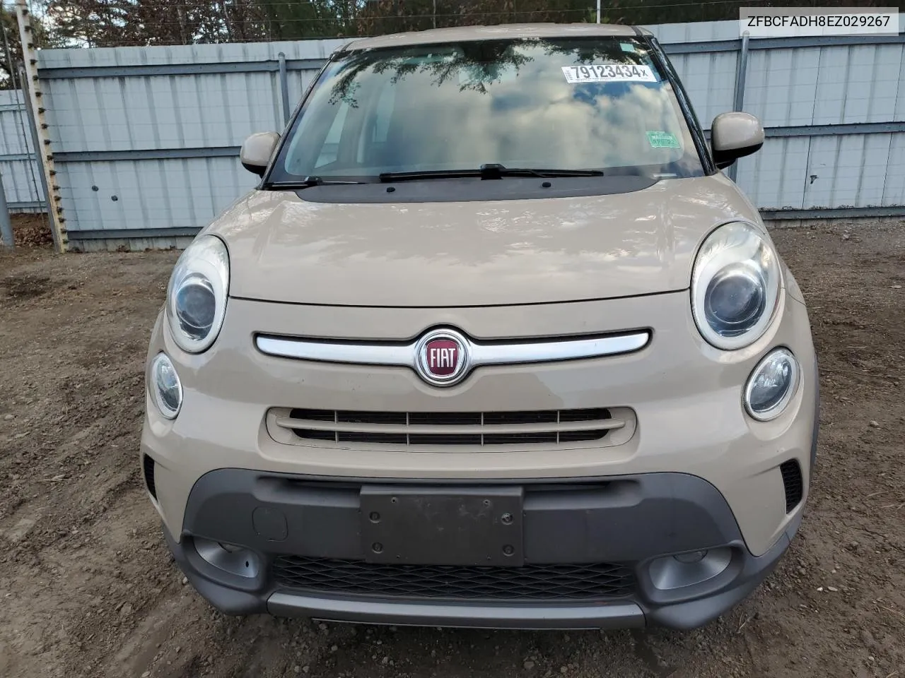 2014 Fiat 500L Trekking VIN: ZFBCFADH8EZ029267 Lot: 79123434