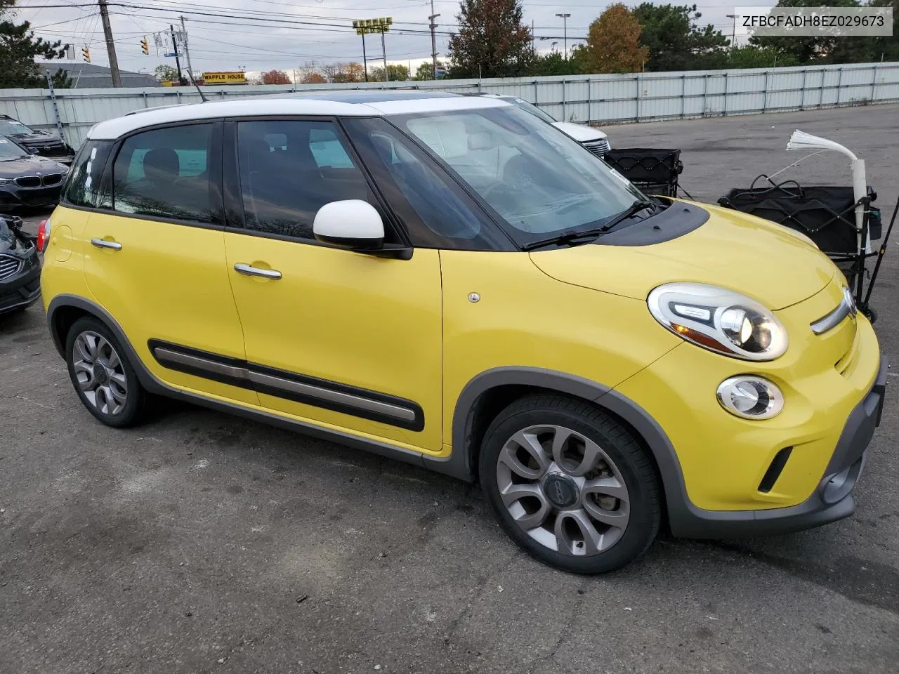 2014 Fiat 500L Trekking VIN: ZFBCFADH8EZ029673 Lot: 79418084