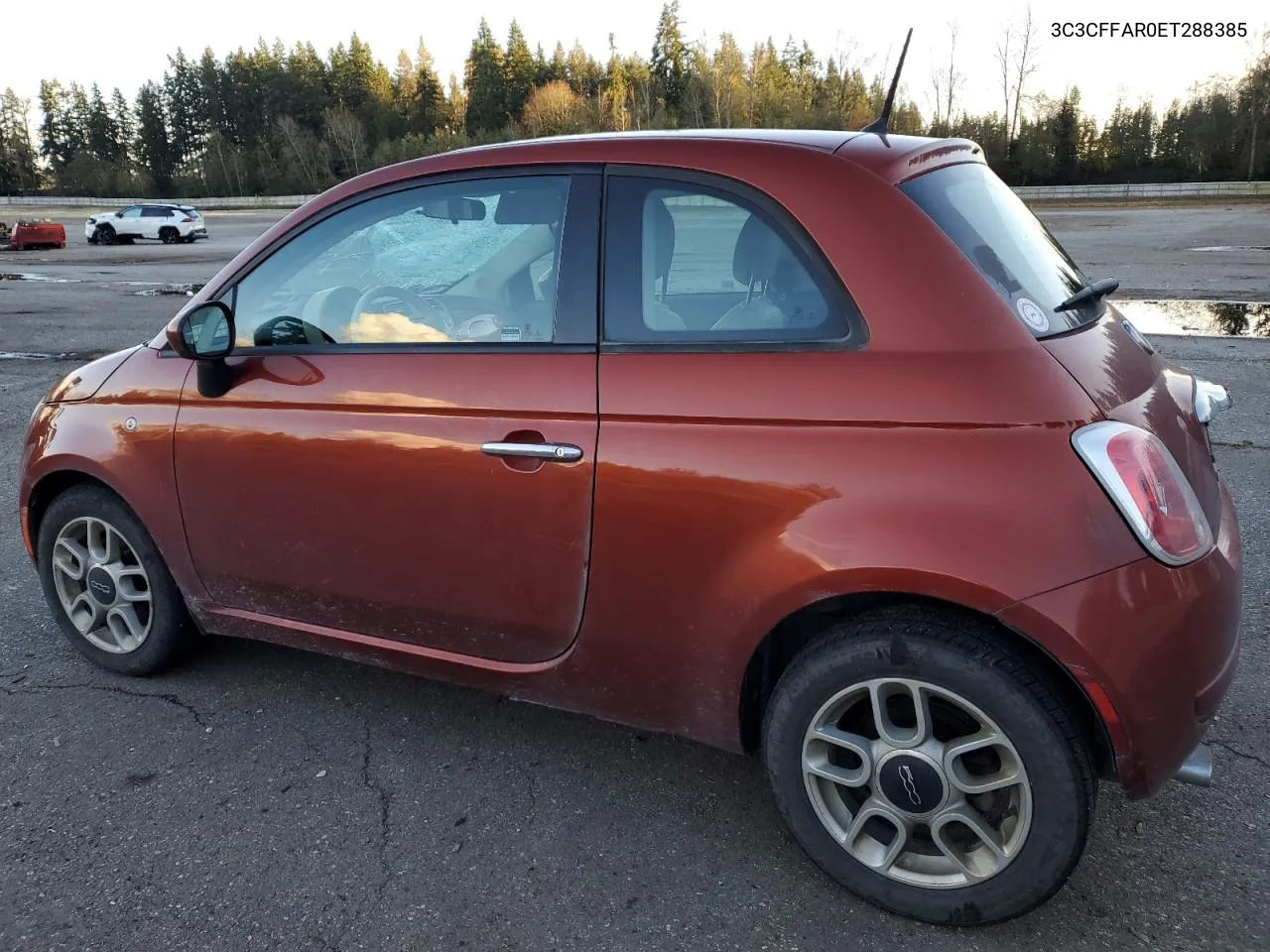 2014 Fiat 500 Pop VIN: 3C3CFFAR0ET288385 Lot: 79536354