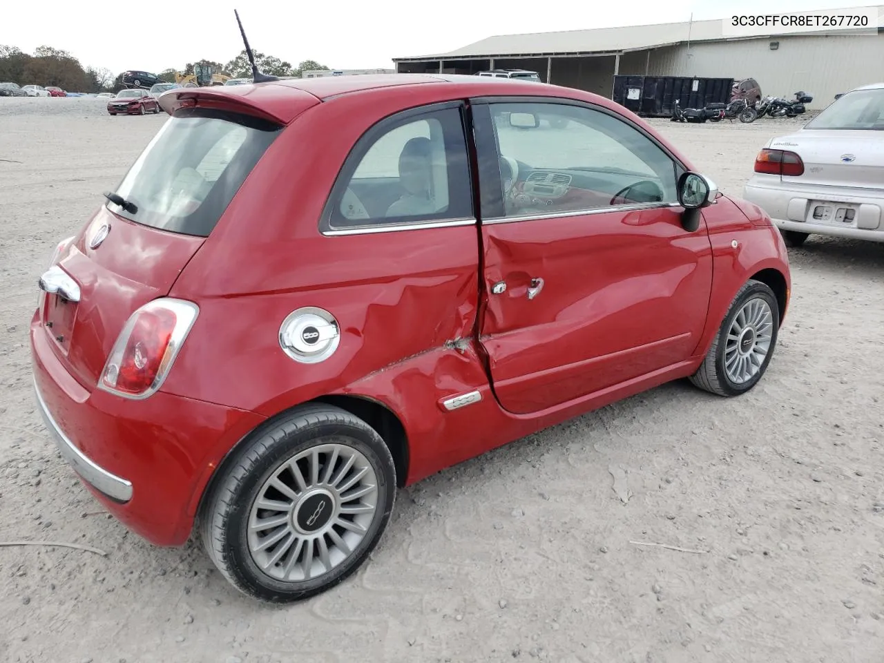 2014 Fiat 500 Lounge VIN: 3C3CFFCR8ET267720 Lot: 79603784