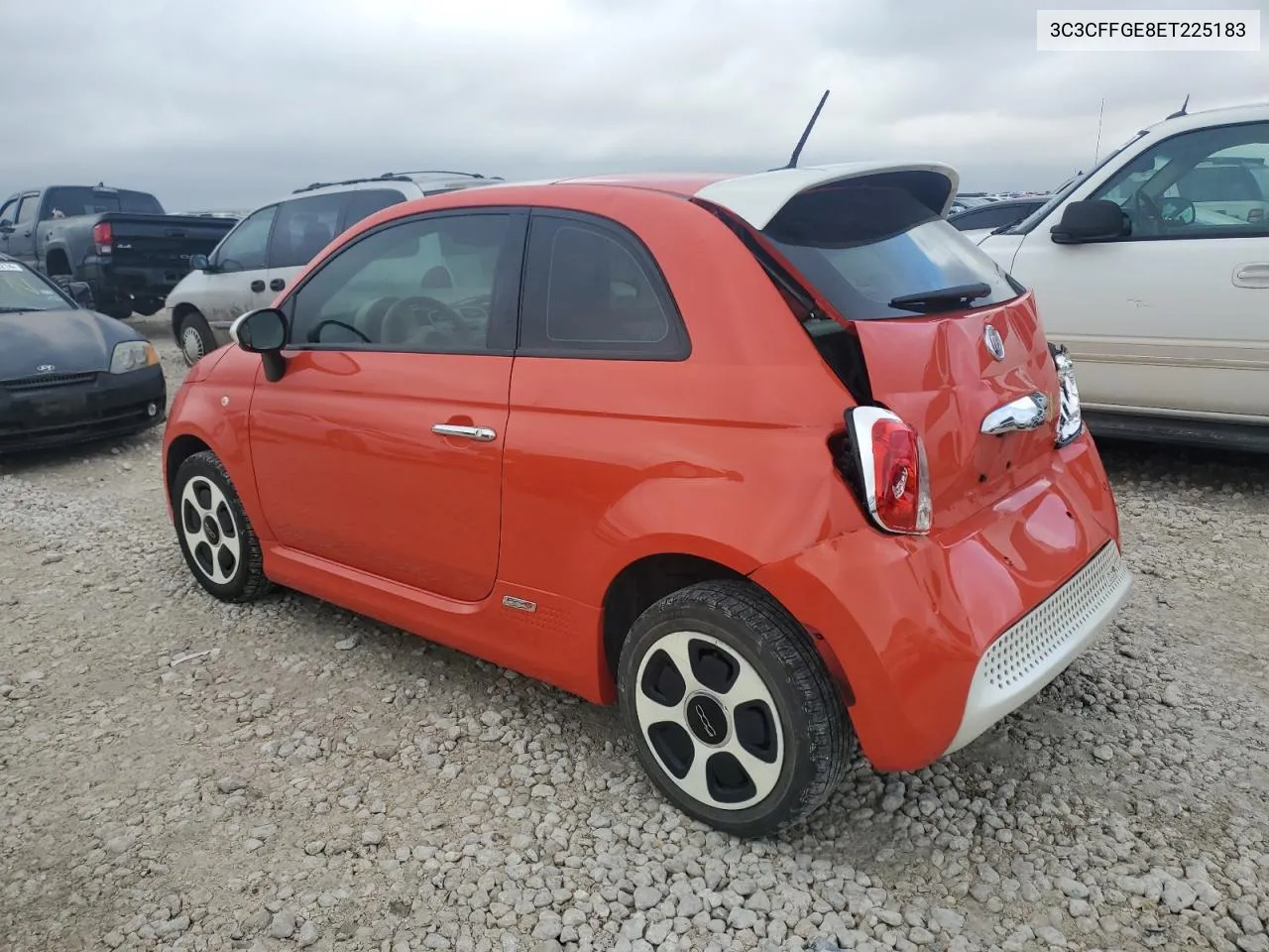 2014 Fiat 500 Electric VIN: 3C3CFFGE8ET225183 Lot: 79925954