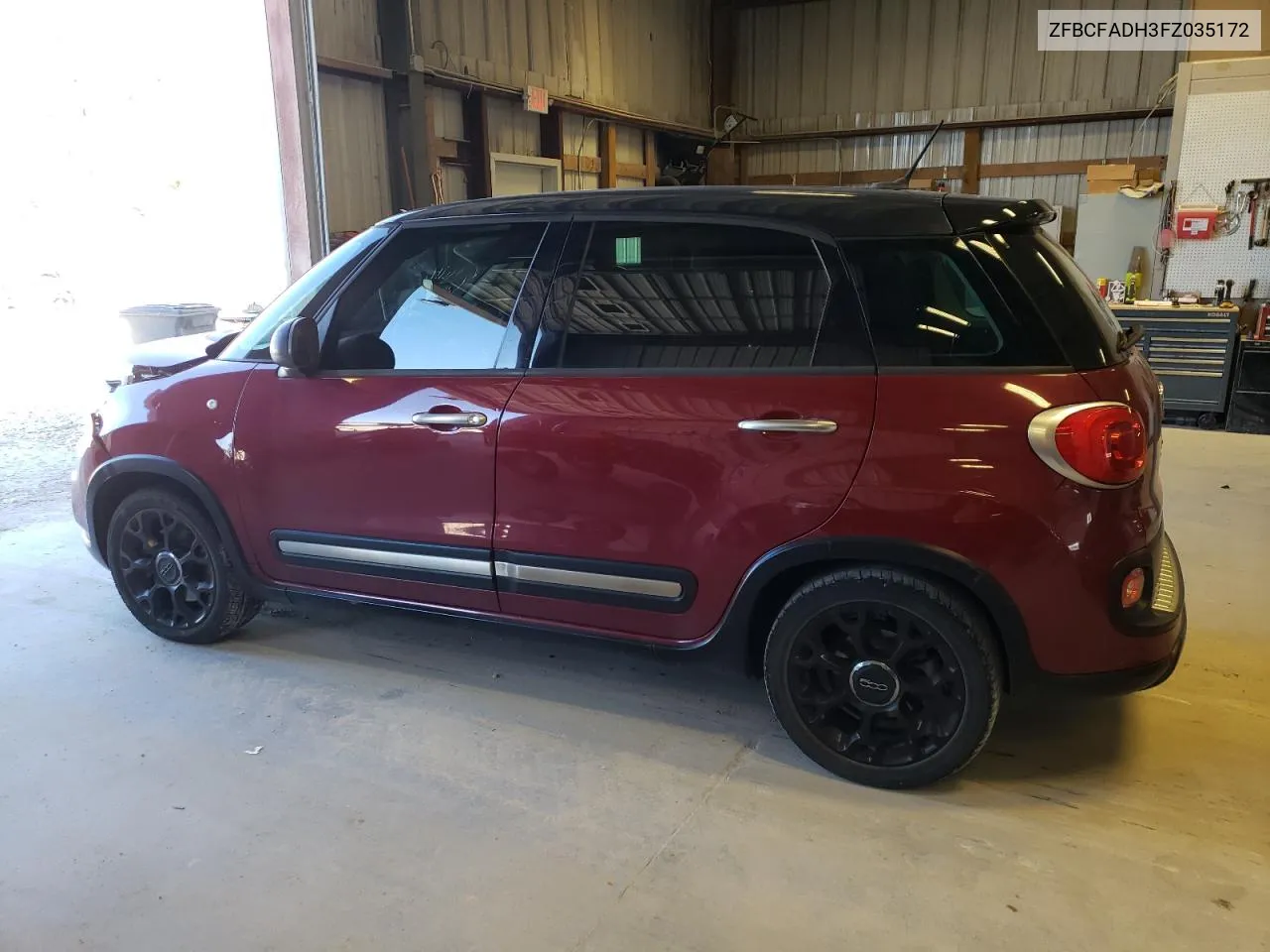 ZFBCFADH3FZ035172 2015 Fiat 500L Trekking