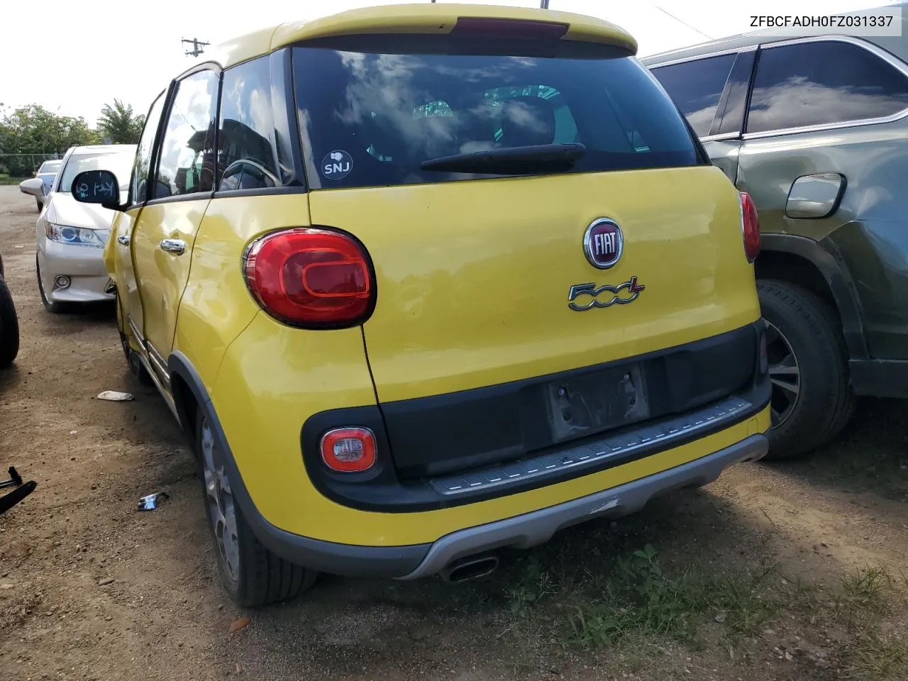 ZFBCFADH0FZ031337 2015 Fiat 500L Trekking