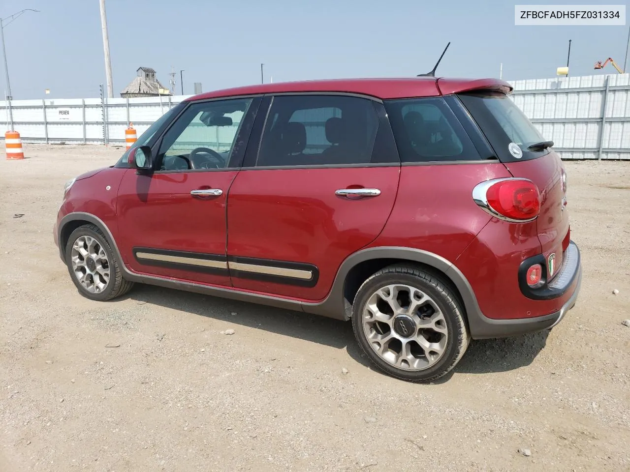 ZFBCFADH5FZ031334 2015 Fiat 500L Trekking