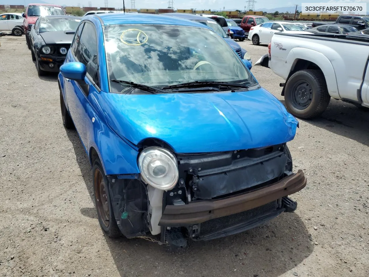 3C3CFFAR5FT570670 2015 Fiat 500 Pop