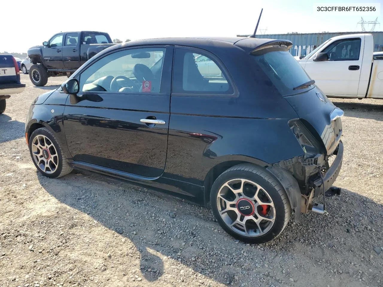 2015 Fiat 500 Sport VIN: 3C3CFFBR6FT652356 Lot: 69118514